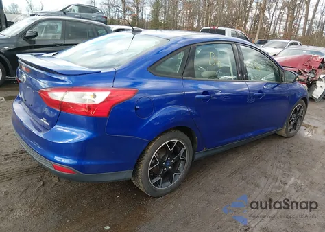 2013 Ford Focus Se from USA, damaged, VIN 1FADP3F21DL105714